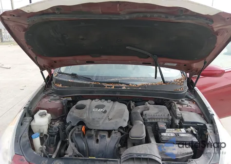 2012 Hyundai Sonata Gls из США, поврежденный, VIN 5NPEB4AC8CH440409